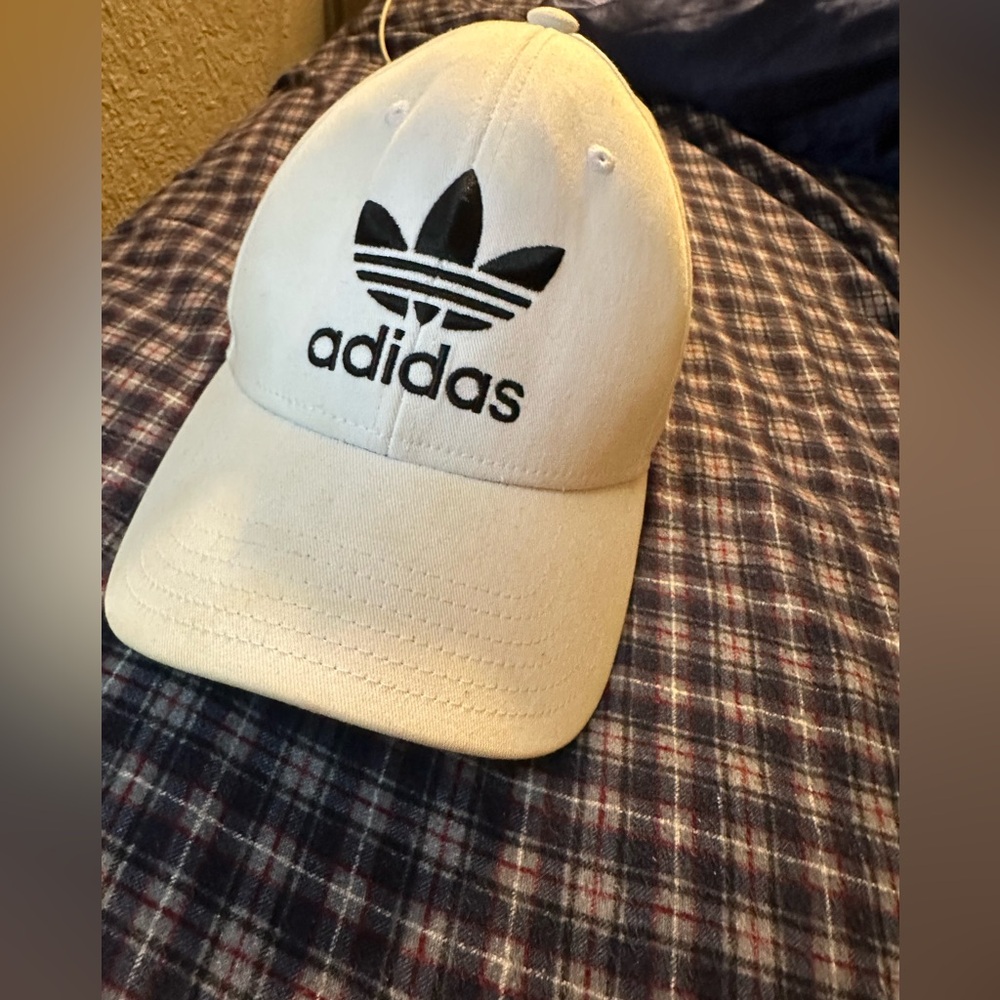 Adidas white SnapBack